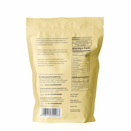 Oragno Naturally Grown Jowar Flour